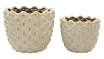 Lillepottide komplekt &bdquo;Pepitas&ldquo;, 2 tk, &Oslash; 23 &times; 18 cm