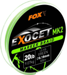 &Otilde;ngen&ouml;&ouml;r Fox Exocet MK2 Marker Braid, 0,18 mm, 20 lb, 300 m roheline