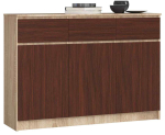 K140 kummut, 3 ust ja 3 sahtlit, Mitmev&auml;rviline, 138 &times; 99 &times; 40 cm