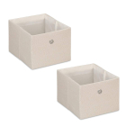 Hoiukastid Relaxdays, 2 tk, 20,5 &times; 16 &times; 25 cm