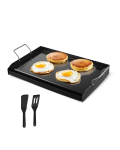 S&uuml;sinikterasest ristk&uuml;likukujuline 24x16-tolline kaasaskantav BBQ teppanyaki k&ouml;&ouml;gitarbed