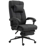 Kontoritool, v&auml;ljat&otilde;mmatava jalatoega, Must, 66 &times; 76 &times; 112&ndash;120 cm