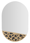 C/APP-ABITI CARV seinapeegel, 3 konksu, 60,5 &times; 90 &times; 5,3 cm