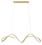 LED-rippvalgusti UTER, Must/valge, 80 &times; 120 &times; 20 cm