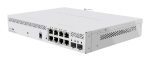 V&otilde;rgukommutaator MikroTik CSS610-8P-2S+IN, 8 Etherneti RJ-45, 2 SFP+ porti, 170 &times; 75 &times; 300 mm