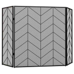Kaminat&otilde;ke Homcom 135x1,2x85cm, must v&auml;rv