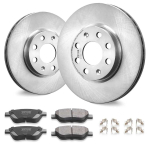 Esipidurikettade ja keraamiliste klotside komplekt, 257 mm, Vauxhall Adam, Corsa D