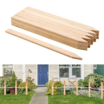 Puidust aia geodeetilised vaiad, 25 tk, 12,7 &times; 38,1 &times; 610 mm
