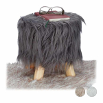 Taburet Relaxdays 10025735_111, 4 jalga, 31 &times; 31 &times; 31 cm
