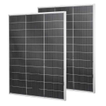 P&auml;ikesepaneelid VEVOR S100, 2 tk, 100 W tk, 815 &times; 660 &times; 30 mm