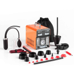 Auto suitsulekke detektor VEVOR SD718, suitsu- ja &otilde;hurežiimid, must/oranž, 233 &times; 158 &times; 213 mm
