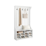 Esiku riidepuu jalan&otilde;udepingiga VASAGLE HSR404T10, 5 kolmekordset konksu, 100 &times; 180 &times; 35 cm