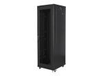 Serverikapp Lanberg FF01-6842-23B, 42U, 19 tolli, v&otilde;rgust uks, Must