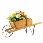 T&otilde;stetud peenar 69,5x26x29,5cm, helepruun v&auml;rv