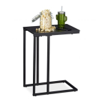 Abilaud 59,5x30x45cm., must v&auml;rv