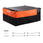 Veoauto kasti pakikott, 840D PVC, veekindel, 51x40x22 tolli.
