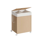 Pesukorv SONGMICS HOME, 2 sektsiooni, 100 l, 46,5 &times; 65 &times; 37,5 cm