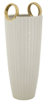 Keraamiline vaas &bdquo;Shopping&ldquo;, &Oslash; 18 &times; 45 cm
