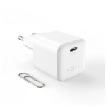 Toiteadapter Fixed Mini GaN power adapter, 65W, USB-C-v&auml;ljund, PD