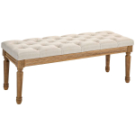 Pehme pink Homcom 120x41x48cm, kreemikas/helepruun