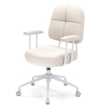 Kontoritool 68x68x103cm, liiva/valge v&auml;rv