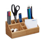 Kirjutusvahendite organiseerija 10x23x10 cm., helepruuni v&auml;rvi
