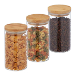 Toidu s&auml;ilituskarbid Relaxdays 10039479.0, 3 tk, 1000 ml, &Oslash; 10 &times; 18 cm