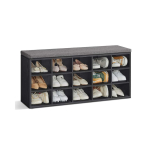 Esiku jalan&otilde;udepink VASAGLE LHS15WT, 15 sektsiooni, valgehall, 105 &times; 48 &times; 30 cm