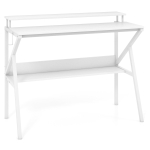 Kirjutuslaud 100x48x81,5cm, valge v&auml;rv