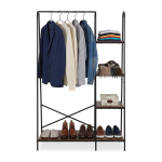 Mantlialus Relaxdays 10052008.0, 5 riiulit, 100 &times; 160 &times; 40 cm
