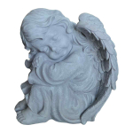 Hauaingel Relaxdays, Lamav, 24 &times; 24 &times; 15 cm