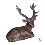 Aiadekoratsioon Relaxdays, M-suurus, Pruun, 14,5 &times; 15 &times; 8,5 cm