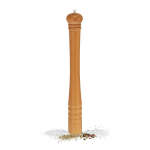 Pipra- ja soolaveski Relaxdays 10037699_126, XXL, &Oslash; 6 &times; 51,5 cm