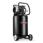 &Otilde;hukompressor VEVOR, vertikaalne, &otilde;livaba, 50 l, 43 &times; 37 &times; 82,5 cm