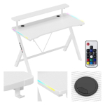 Arvutim&auml;ngulaud Huzaro Hero 1.9 RGB, riiuliga, Valge