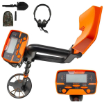 Kollane metallidetektor 3010 veekindel ketas LCD-ekraaniga