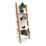 P&otilde;randariiul Relaxdays BAMBOO, 4 riiulit, 55 &times; 155 &times; 34 cm