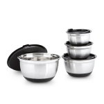 Kausside komplekt Relaxdays BOWLY, 4 tk, 14,5 &times; 25,5 &times; 25,5 cm