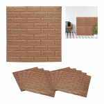 Seinaviimistluspaneelid Relaxdays 10039165_490, 10 tk, 70 &times; 70 &times; 0,5 cm