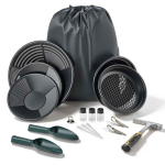 Kullapesu t&ouml;&ouml;riistakomplekt VEVOR SL-19PJ, 19-osaline, 254 &times; 254 &times; 50 mm