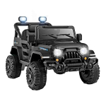 Laste elektriauto 99x62x62cm, musta v&auml;rvi