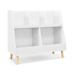 Laste riiul 80x35x71cm, valge/heledat pruunist v&auml;rvi