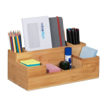 Kirjutusvahendite organiseerija 11x30x15 cm., helepruuni v&auml;rvi