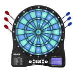 Elektrooniline LED-noolm&auml;ng LCD-ekraaniga, 8 m&auml;ngijale