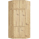 Nurgariidekapp S100, 6 ust, Pruun, 100 &times; 235 &times; 50 cm