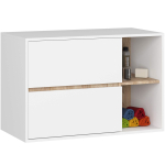 Valamualune vannitoakapp AKORD VAMI W90, 2 sahtlit, valge tamme v&auml;rvi, 90 &times; 60 &times; 45,5 cm