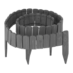 Puidust peenrapiire Relaxdays, 200 &times; 25 cm