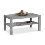 Diivanilaud Relaxdays 10025153.0, alumise riiuliga, Hall, 90 &times; 45 &times; 55 cm