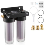Deioniseeritud vee s&uuml;steem VEVOR PRS-101XC, 2 &times; 0,5 l vaiku, 240 &times; 130 &times; 340 mm