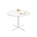 &Uuml;mmargune s&ouml;&ouml;gilaud VASAGLE KDT082W01, 4 inimesele, &Oslash; 80 &times; 74,8 cm